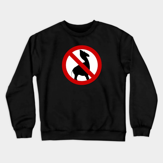 No Rontos Logo Crewneck Sweatshirt by doubleofive